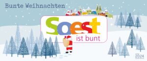 Mehr über den Artikel erfahren Die Soest ist bunt Weihnachtstasse ist da