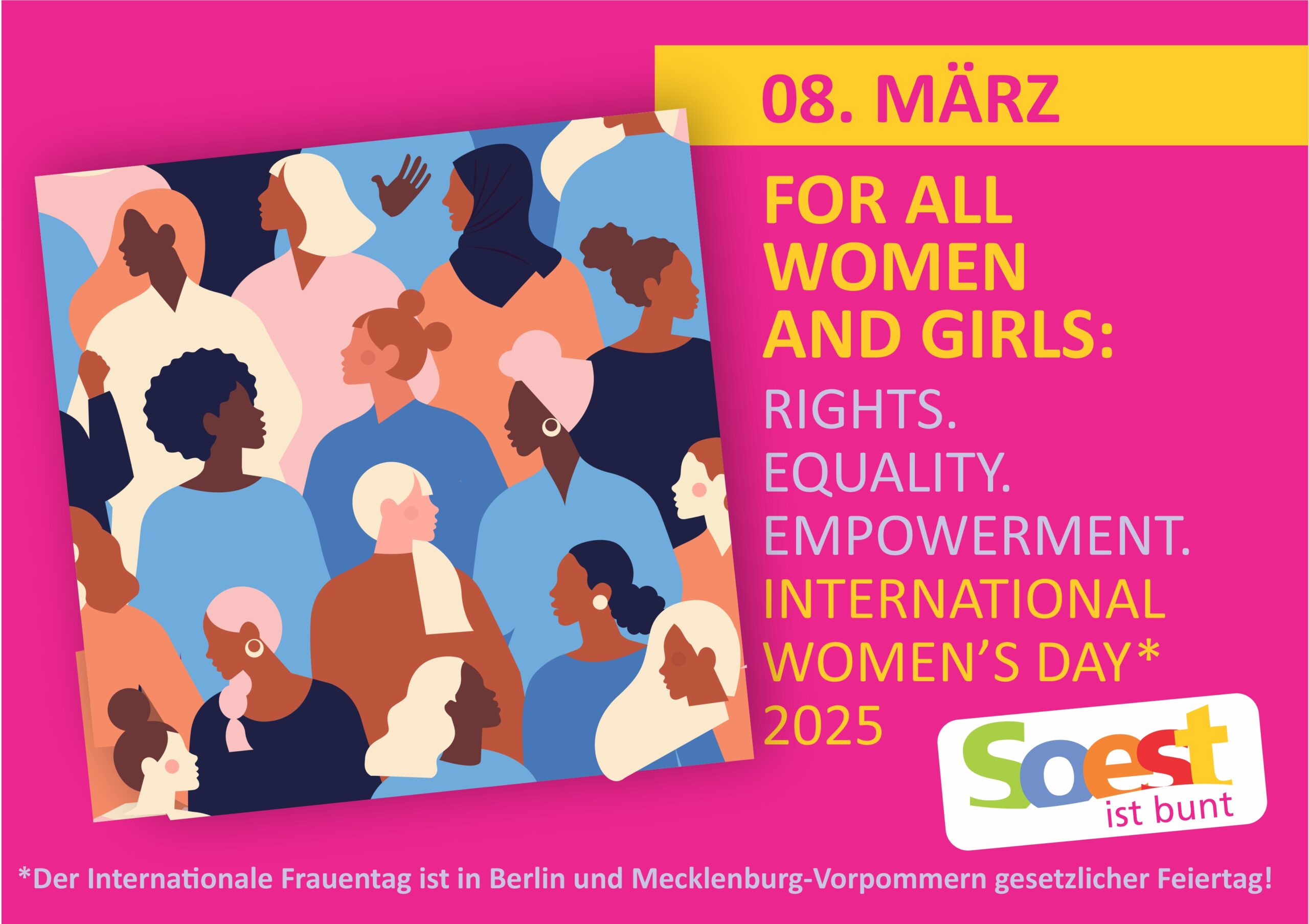 Mehr über den Artikel erfahren Internationaler Frauentag: For ALL Women and Girls: