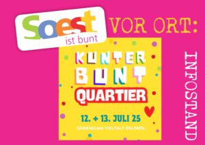 Mehr über den Artikel erfahren Soest ist bunt beim Kunterbuntquartier