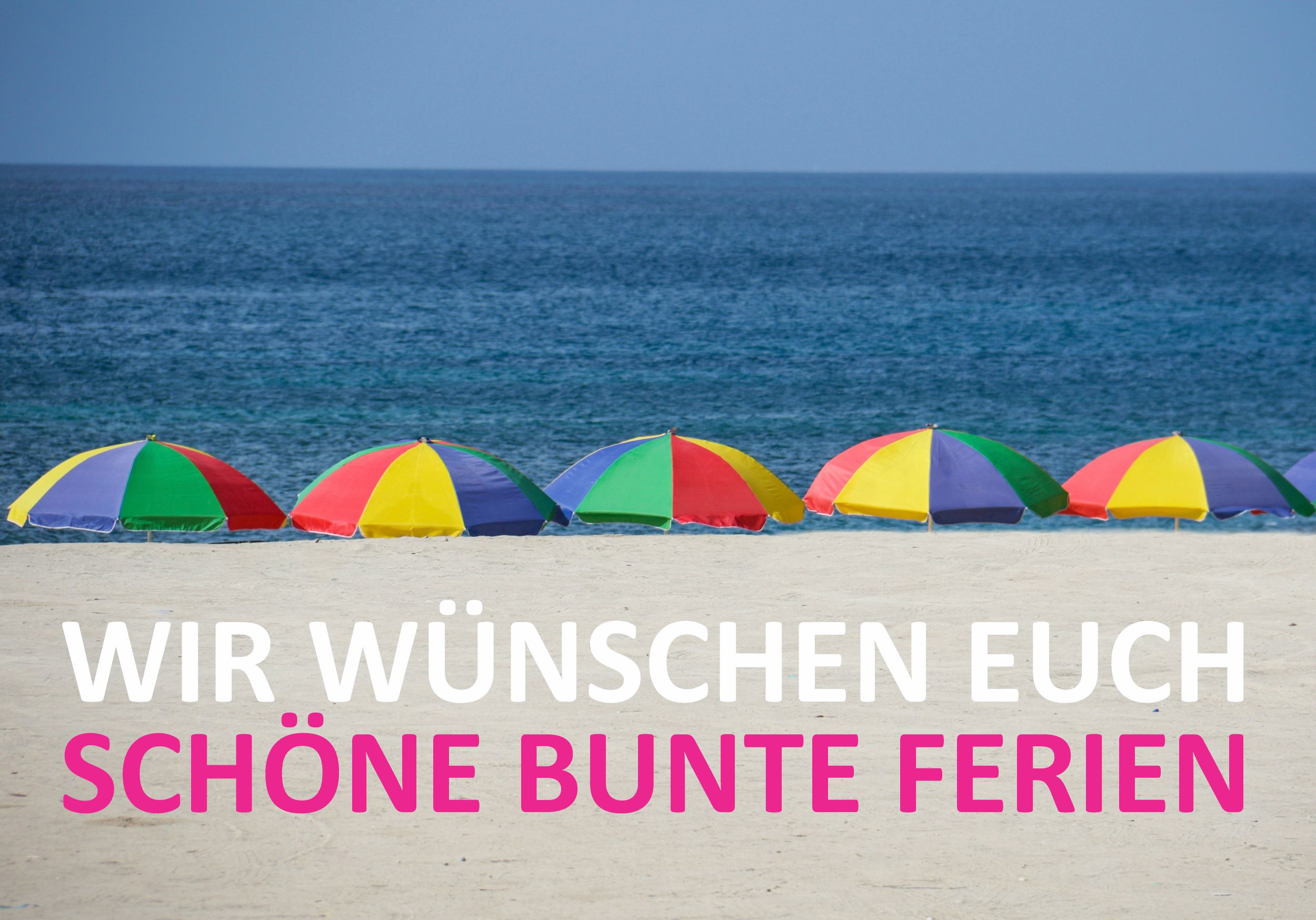 Mehr über den Artikel erfahren ☀️ Schöne und bunte Sommerferien! 🌈