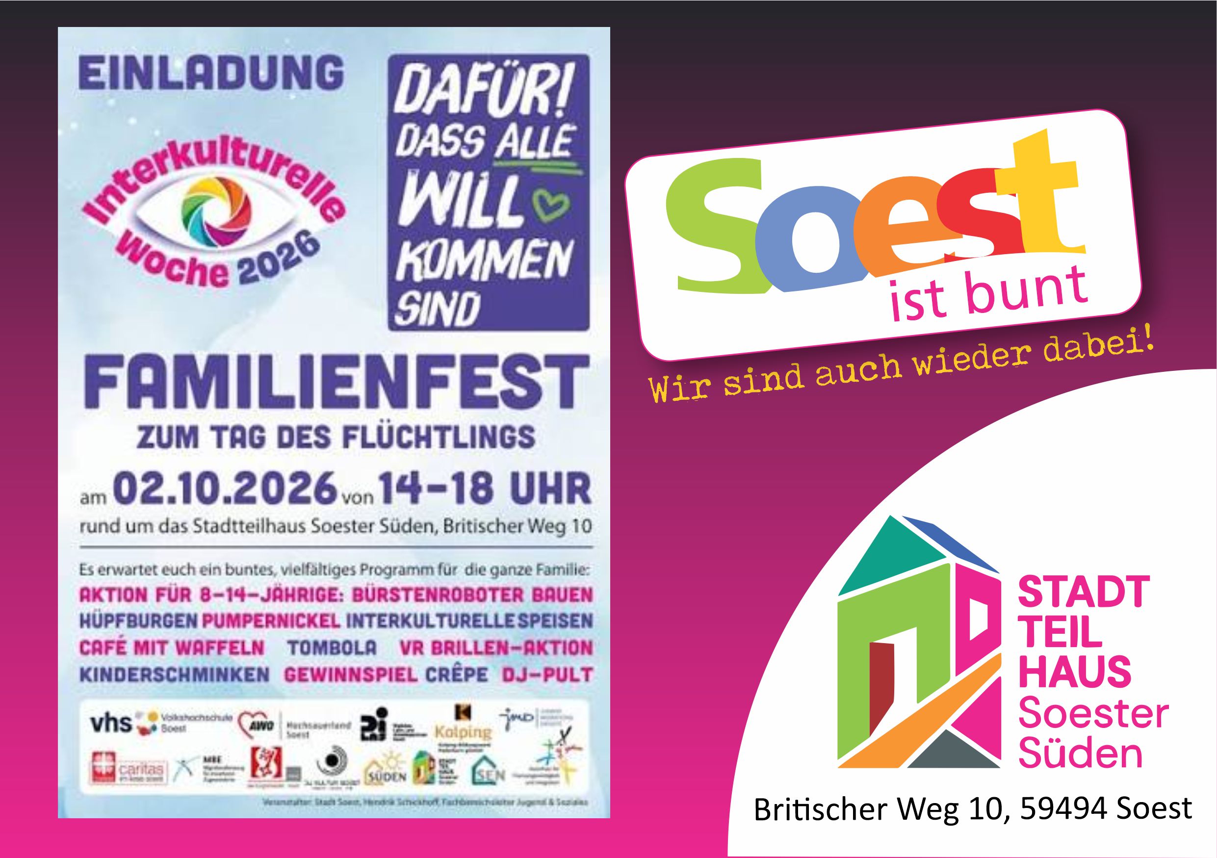 Du betrachtest gerade Familienfest zum Tag des Flüchtlings