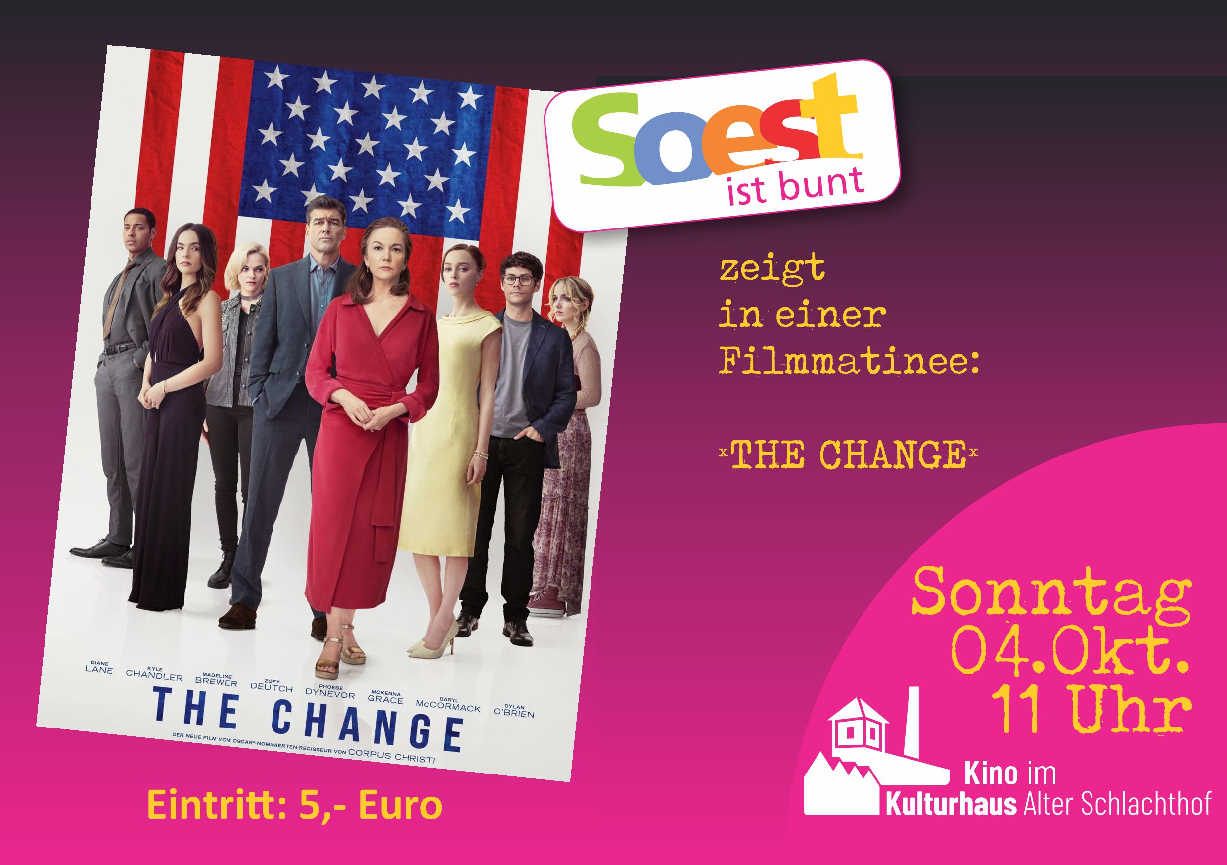 Du betrachtest gerade Soest ist bunt Filmmatinee